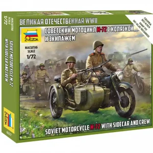 Marque Sidecar Soviétique M‐72 - Zvezda 6277