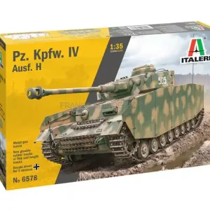 Jusqu'à Épuisement Des Stocks Panzer IV Ausf.H - 1 35 - Italeri 6578
