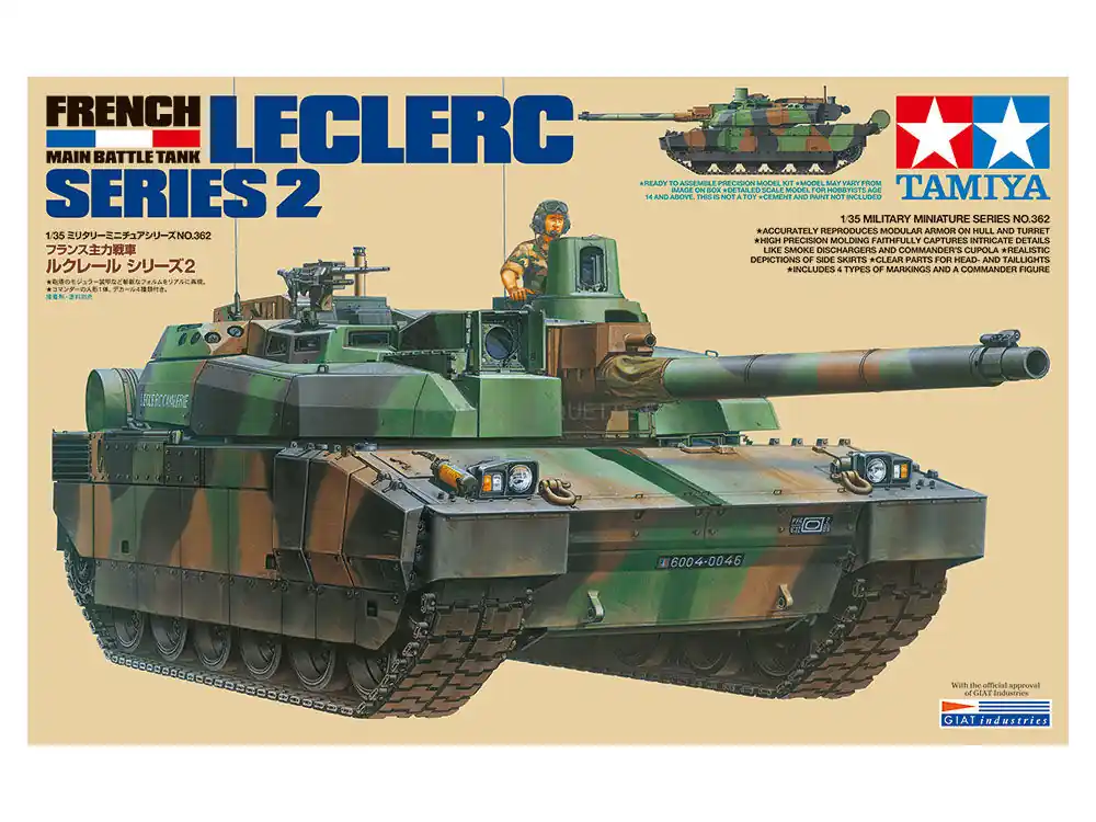 Char d‘assaut Leclerc Serie II 1/35 - Tamiya 35362 Dernière Chance