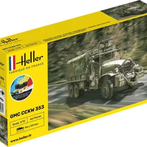 Starter Kit GMC CCKW 352 1 72 - Heller 56996 Usine Directe