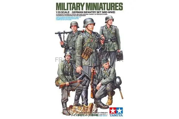 Prix Promo Fantassins allemands - Tamiya 35371