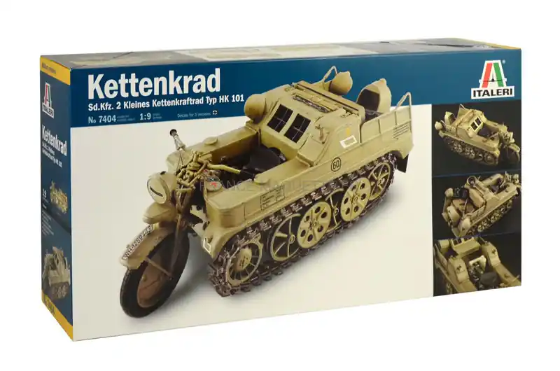 Commander Vite NSU HK 101Kettenkrad - Italeri 7404