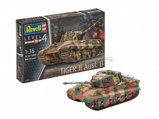 Authentique Tiger II Ausf.B (Henschel Turret) 1/35 - Revell 03249
