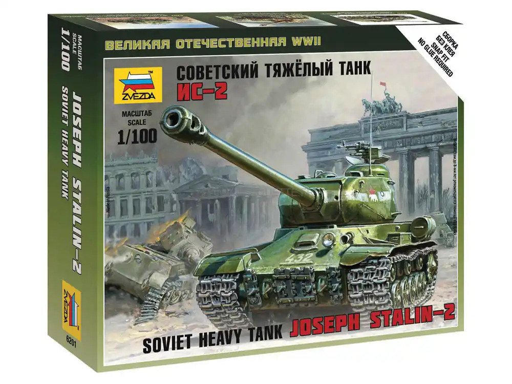 JS‐2 Stalin - Zvezda 6201 Commander Maintenant