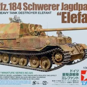 German Sd.Kfz.184 Tank Destroyer Elefant - Tamiya 35325 Achat Immédiat