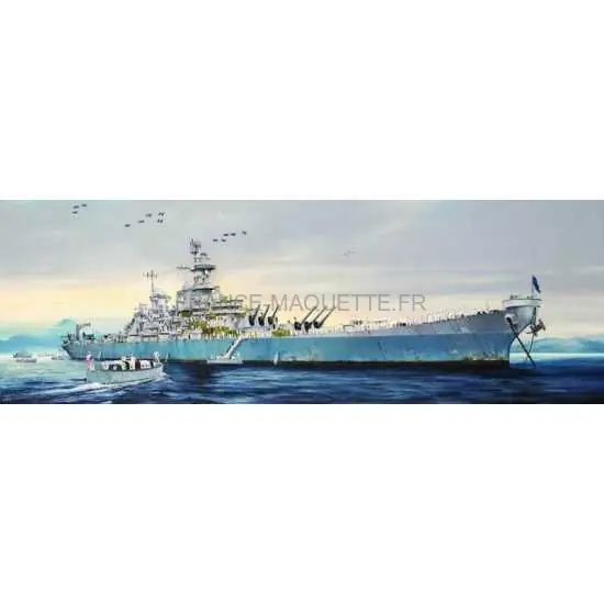 Dernier Modèle USS Missouri BB-63 au 1 200 - Trumpeter 3705