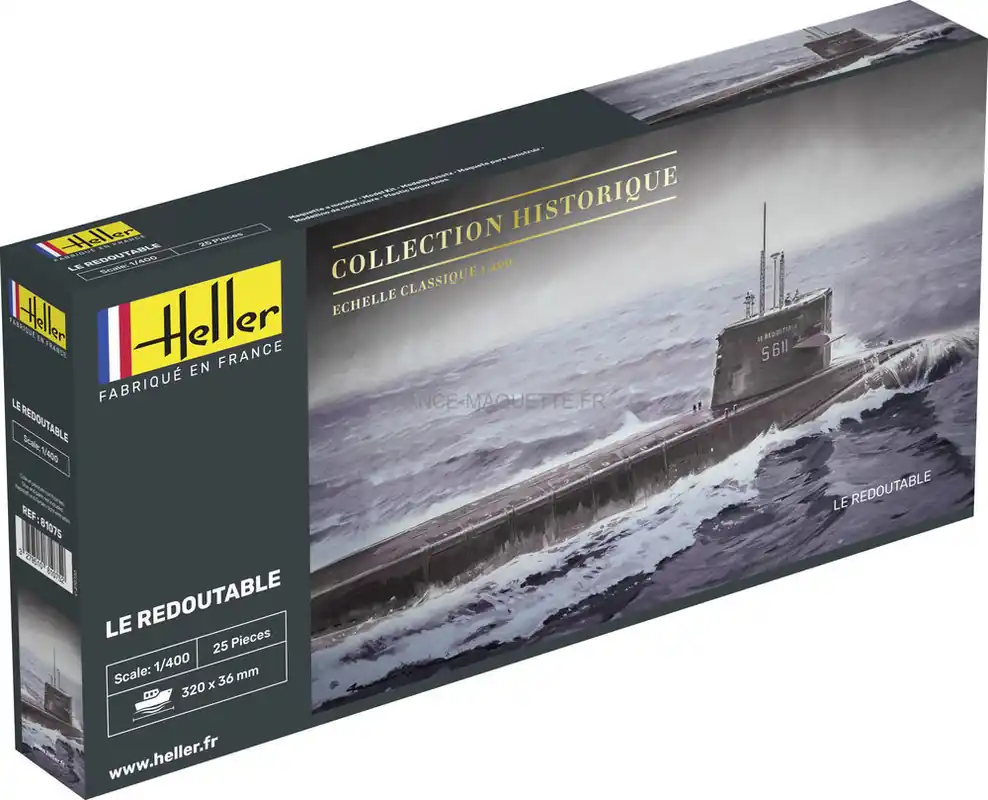 S/N S611 Le Redoutable - Heller 81075 Solde