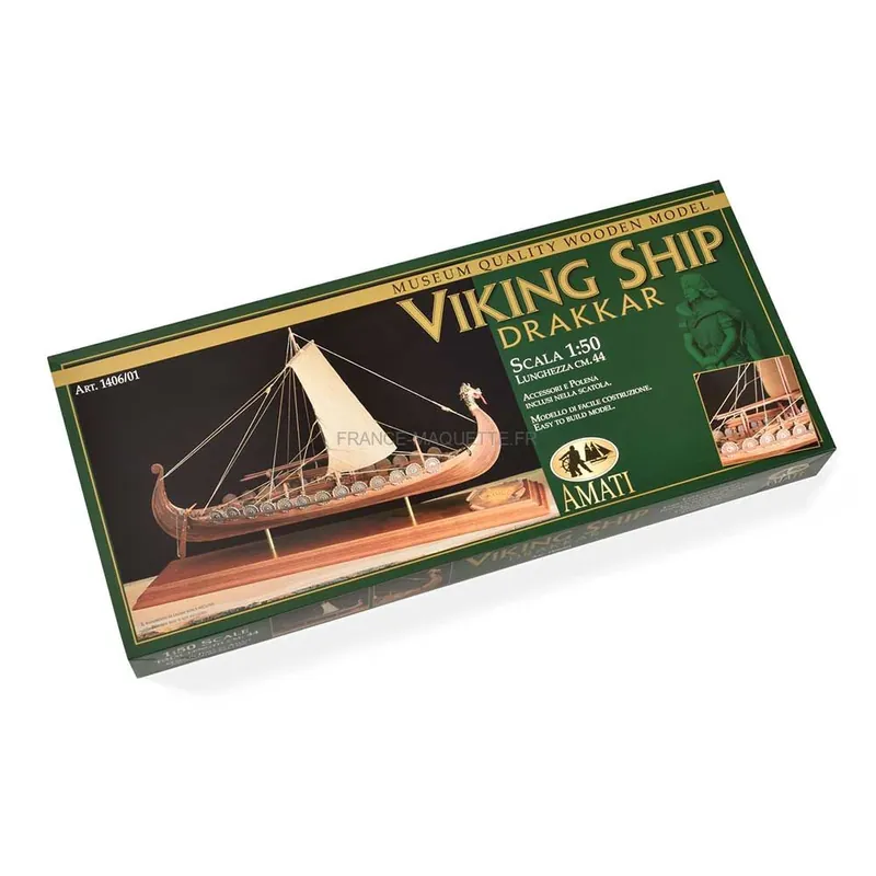 Drakkar Viking 1 50 - Amati 1406-01 Meilleure Vente
