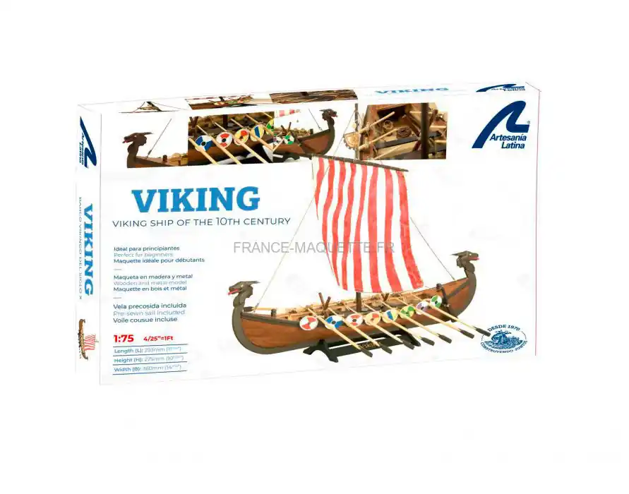 Remise Drakkar Viking 1/75 - Artesania Latina 19001-N