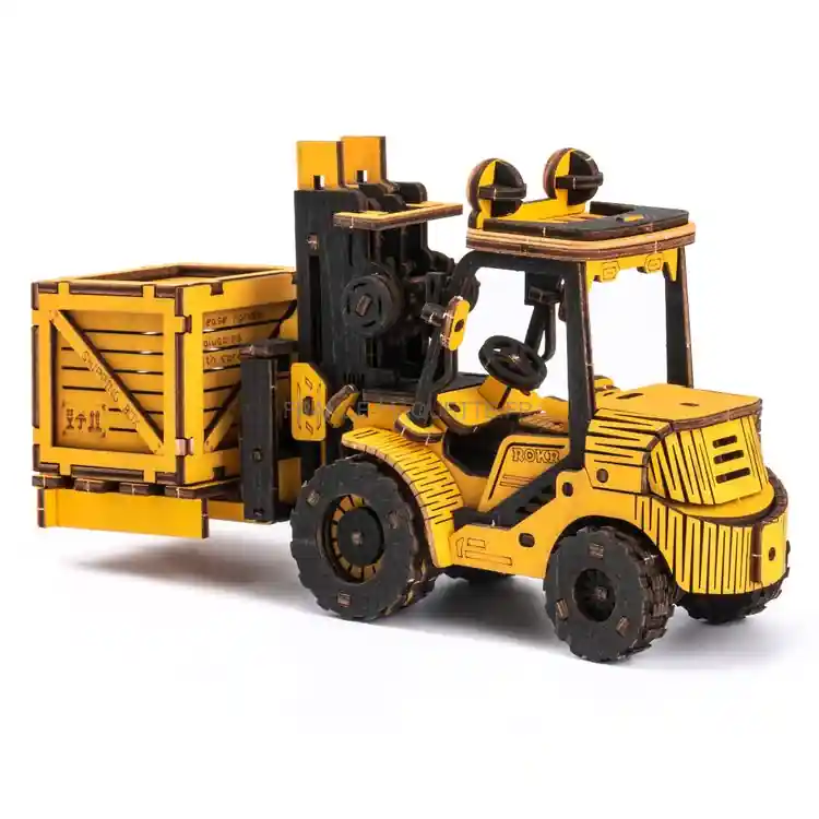 Expédié Aujourd'hui Puzzle 3D Chariot elevateur - Robotime TG413K