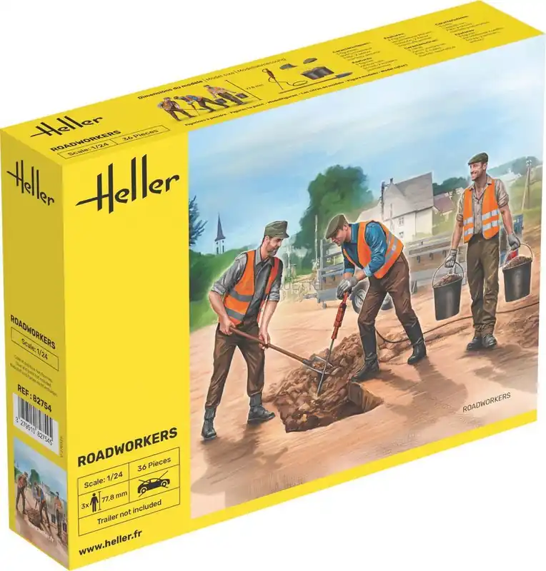 Populaire Ouvriers 1/24 - Heller 82754