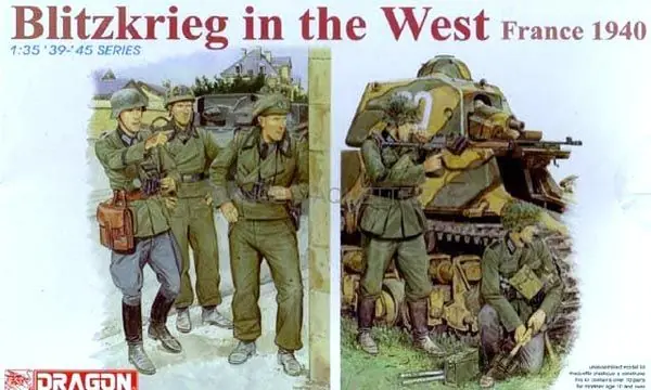 Top Vente Blitzkrieg à l’Ouest France 1940 - Dragon 06347 6347