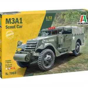 Retour Gratuit M3A1 Scout Car 1/72 - Italeri 7063