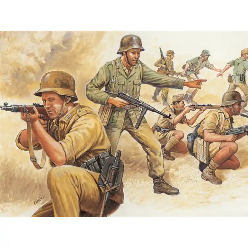 Must-Have WWII ITALERI 6076 - German Afrikakorps - 1/72