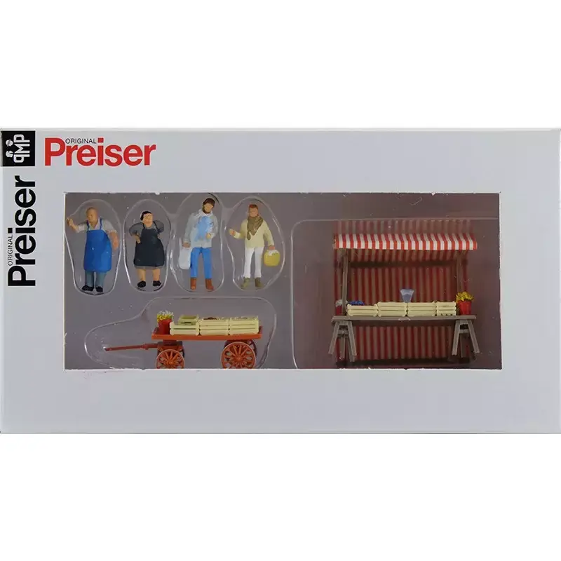 Achetez Aujourd'hui HO 1/87 PREISER 10053 - Etalage De Fruits Et Légumes