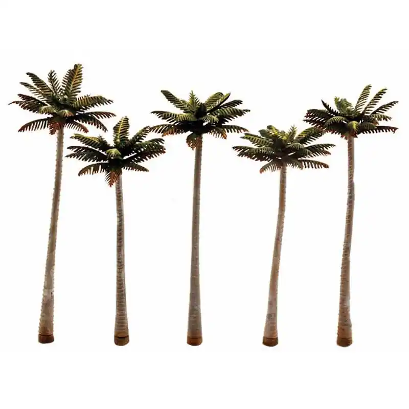 Dernier Modèle 5x Palmiers grande taille échelle HO WOODLAND SCENICS tr3598
