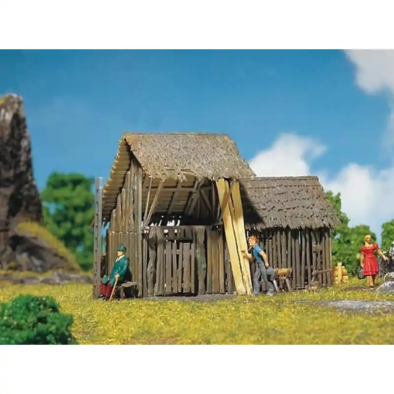 Nouveauté FALLER 130294 Petite Grange À Claire-Voie - HO 1/87