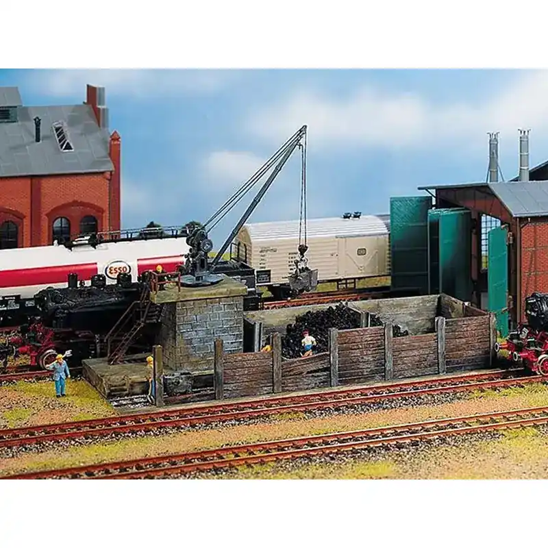 Prix Choc FALLER 120131 Parc À Charbon Avec Grue - HO 1/87