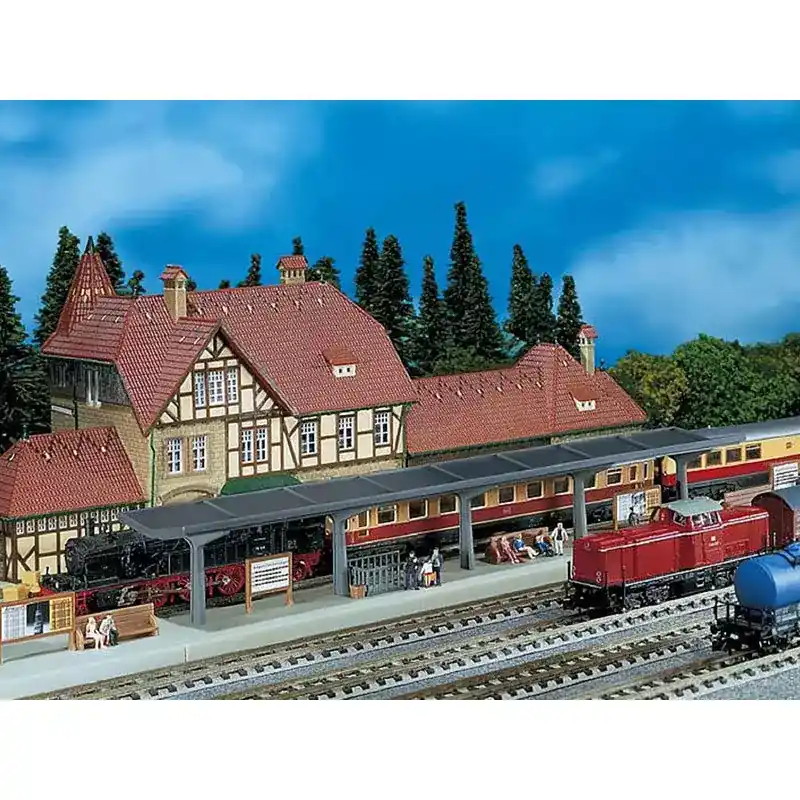 FALLER 222125 Quai De Gare Semi Couvert - N 1/160 Commander Maintenant