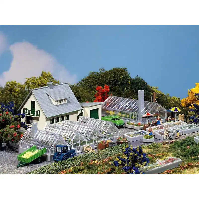 Acheter En Ligne FALLER 232543 Entreprise Horticole Avec Serres Échelle N 1/160