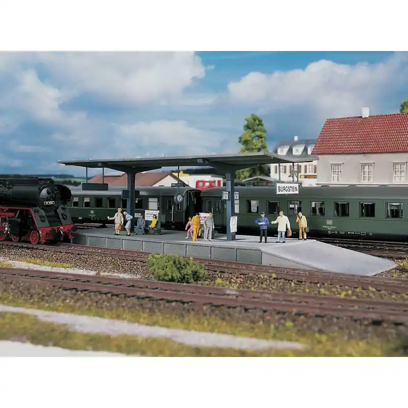 Acheter En Ligne Piko 61821 Quai De Gare Burgstein - HO 1/87
