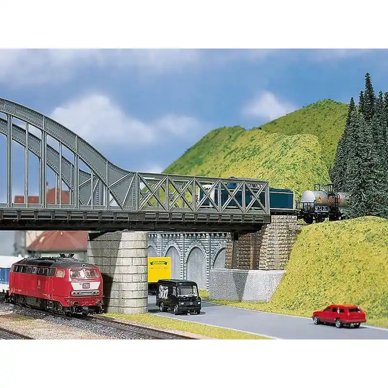 Faller 120534 Pont À Caisson Métallique - HO 1/87 Promotion