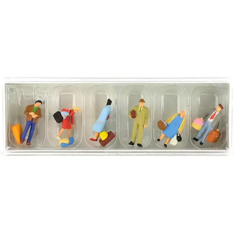 PREISER 10114 Voyageurs Qui Attendent - HO 1/87 Soldes
