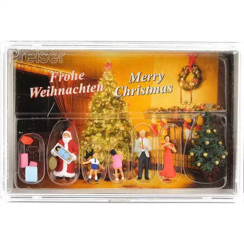 PREISER 10652 Scène De Noël - HO 1/87 Offre Limitée