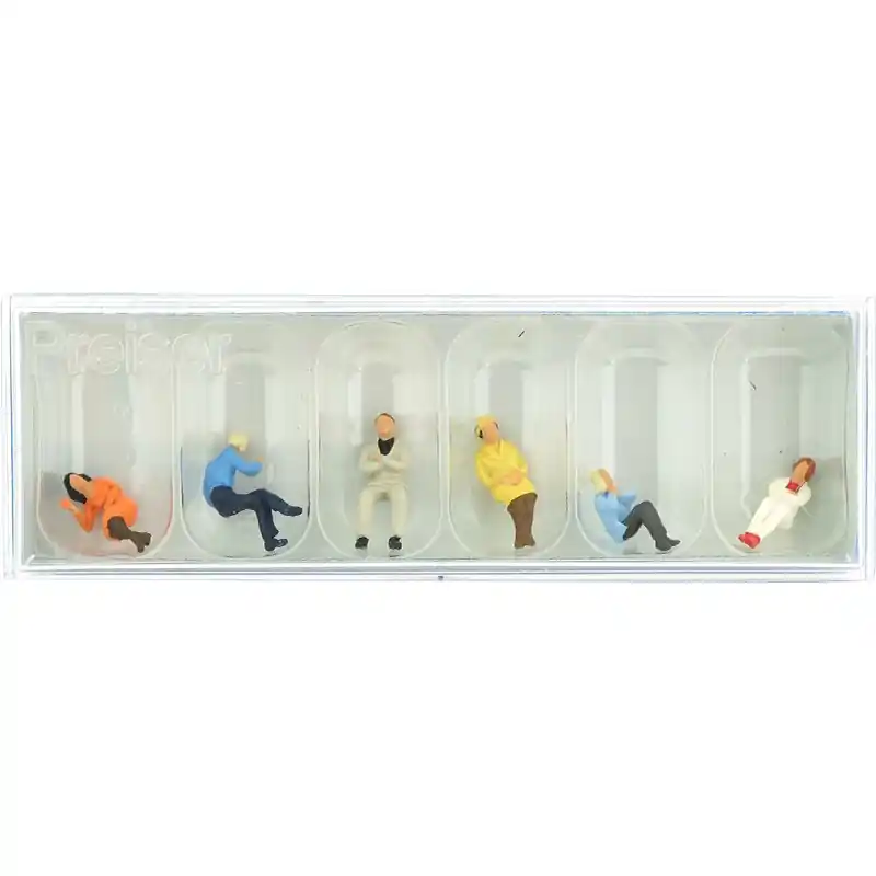 PREISER 14073 Personnes Assises - HO 1/87 Prix Choc