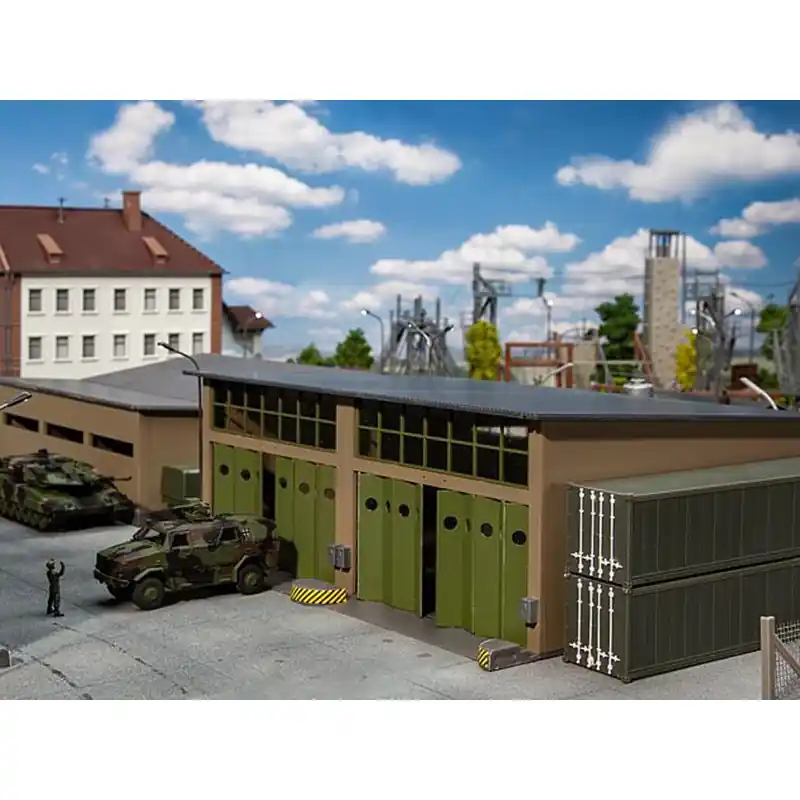 FALLER 144103 Hall De Réparation Militaire - HO 1/87 Dernier Modèle