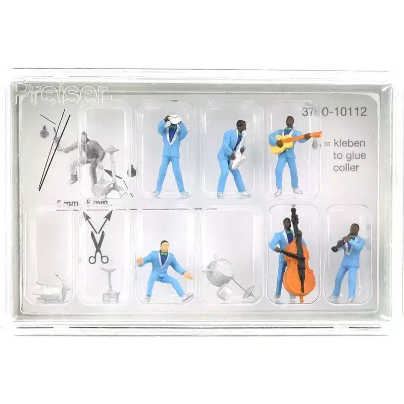 Commande En Gros PREISER 10112 Jazz Band - HO 1/87