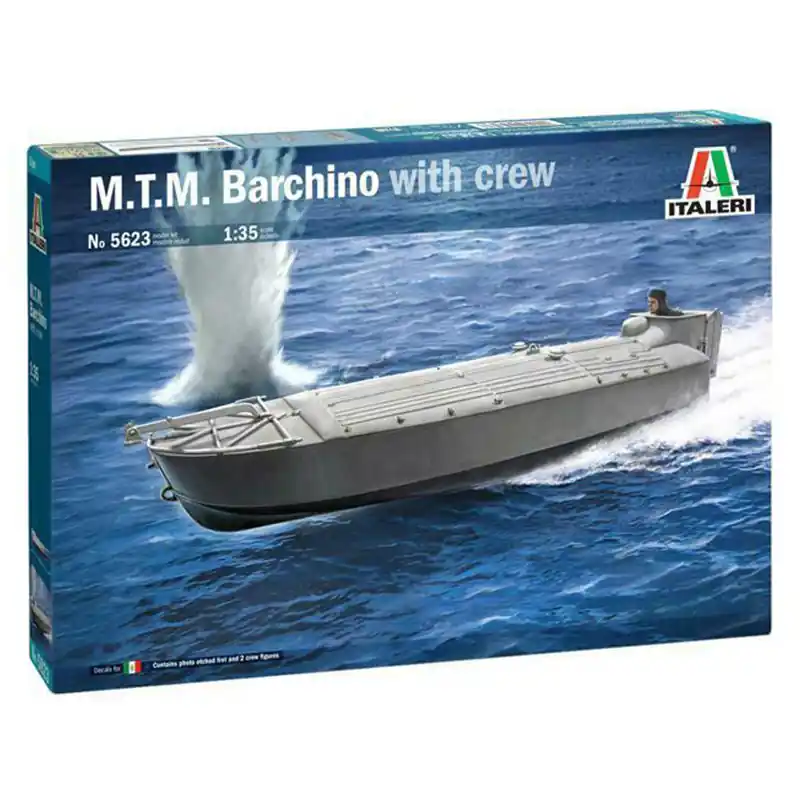 Livraison Express ITALERI 5623 MTM Barchino Et Equipage - Échelle 1/35