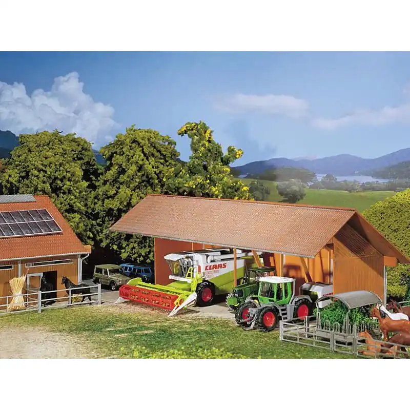 Faller 130521 Remise Pour Matériel Agricole - HO 1/87 Achat Immédiat