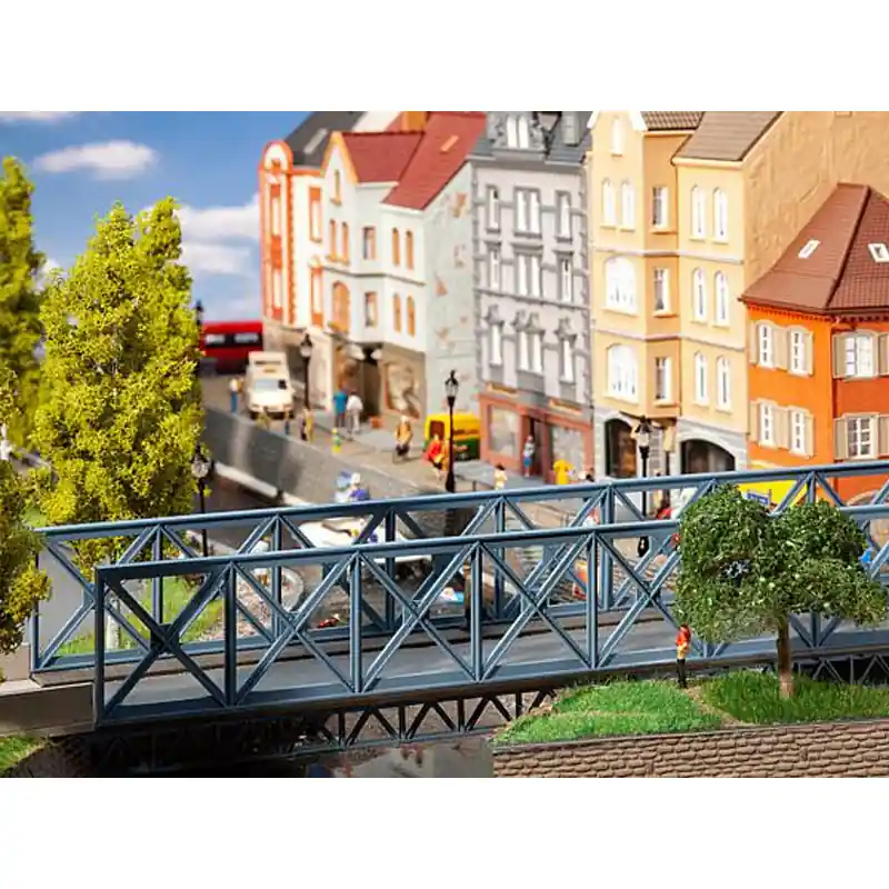 Super Prix FALLER 120502 Pont Piétons En Acier - HO 1/87