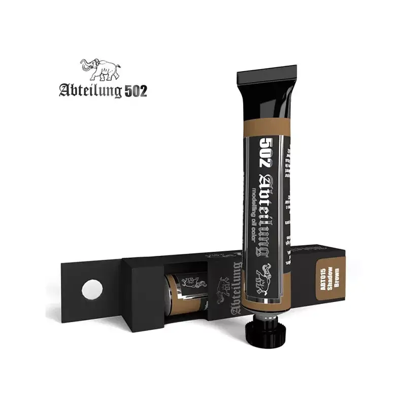 ABTEILUNG 502 ABT015 Peinture À L‘huile 20ml Brun Ombre Achat Immédiat