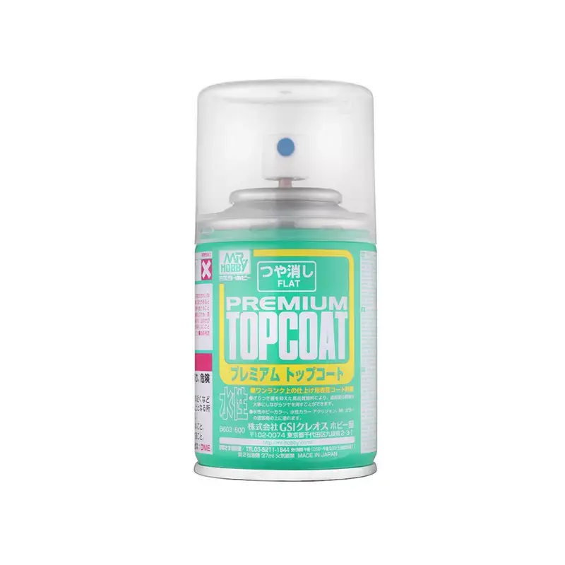 Commande En Gros MR HOBBY B-603 Vernis Top Coat Premium Mat 88ml