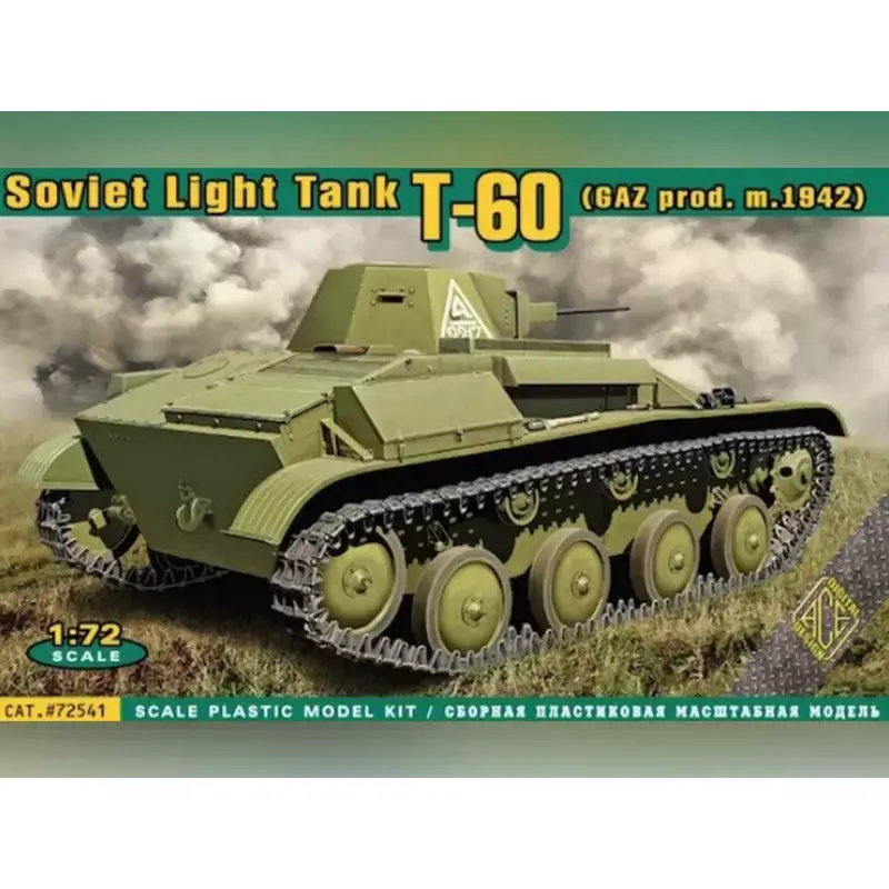 ACE 72541 Char Léger Soviétique T-60 - Échelle 1/72 Petit Prix