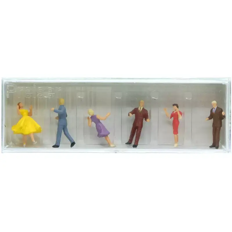 Dernière Chance PREISER 10120 Couples De Danseurs - HO 1/87