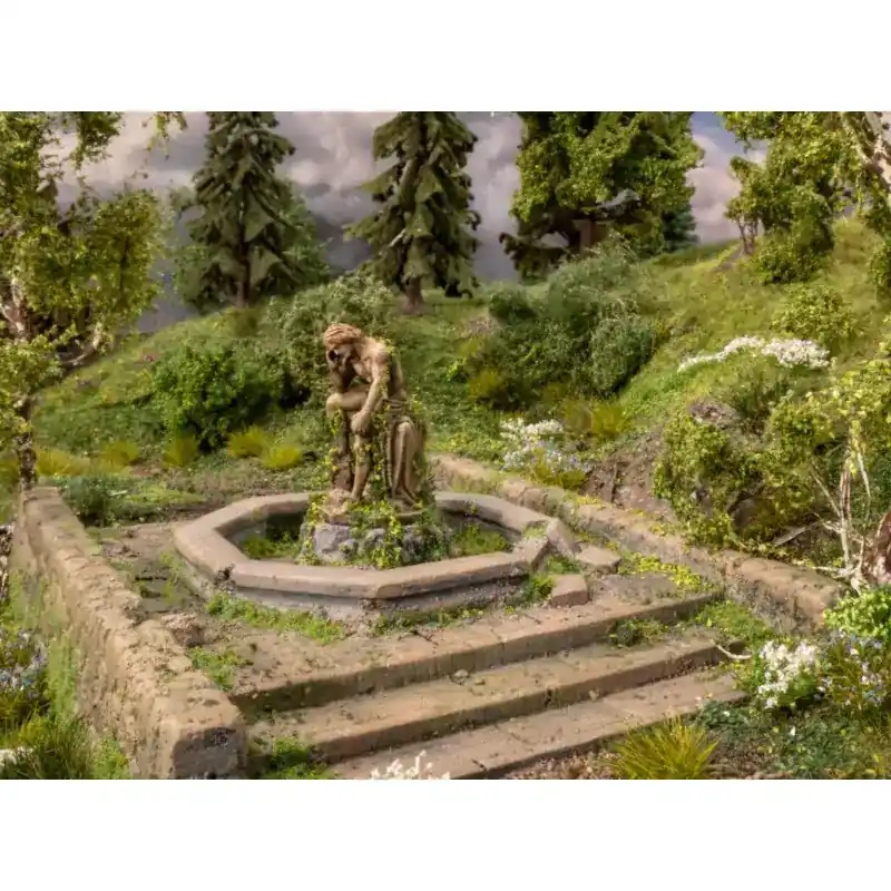 NOCH 34760 Diorama Lieu Oublié "Fontaine" - N 1/160 Satisfait Ou Remboursé