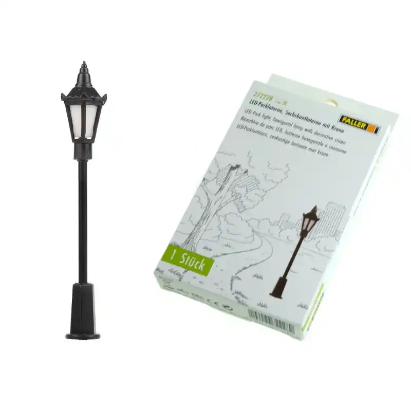 Bon Marché FALLER 272228 Réverbère De Parc LED Échelle N 1/160