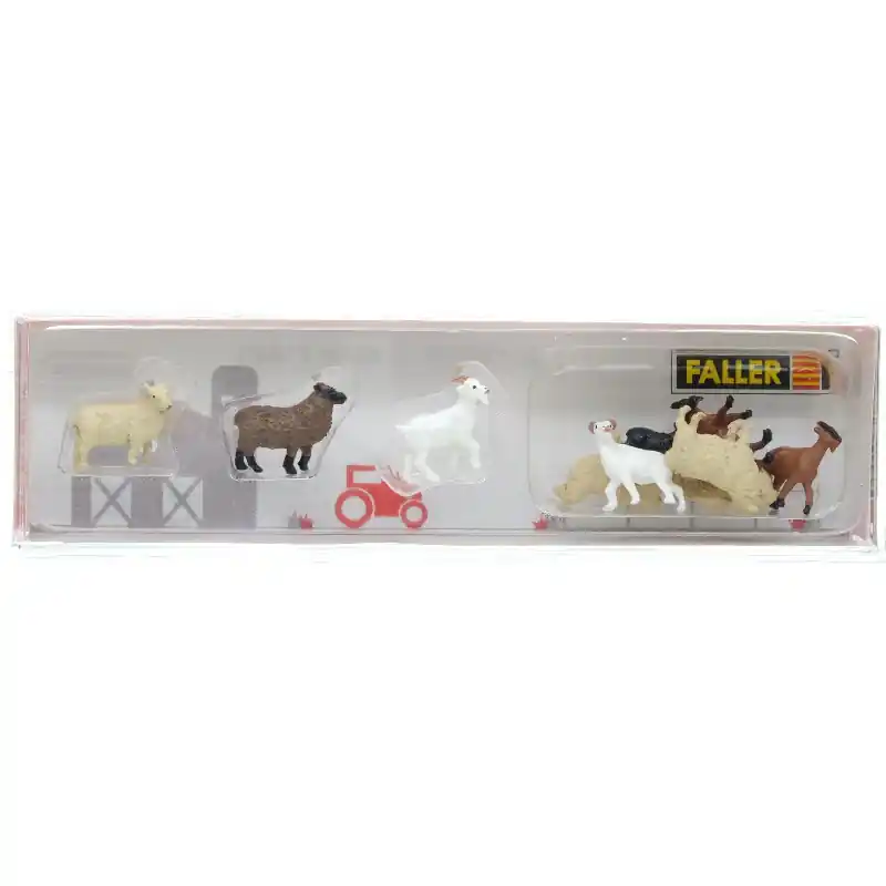 FALLER 151921 Moutons Et Chèvres - HO 1/87 Retour Gratuit