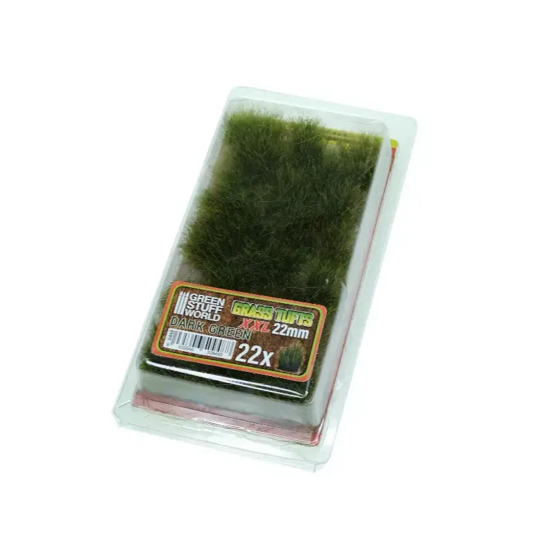 Green Stuff World 11448 22x Touffes D‘herbe 22mm Nouveauté