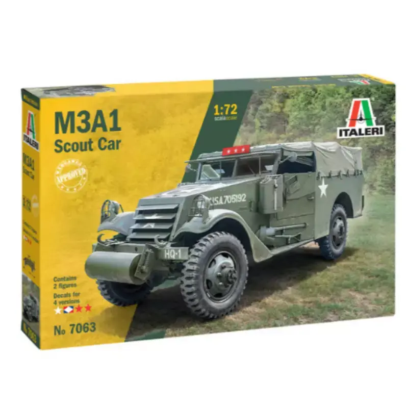Achetez Aujourd'hui ITALERI 7063 Voiture De Reconnaissance M3A1 - 1/72
