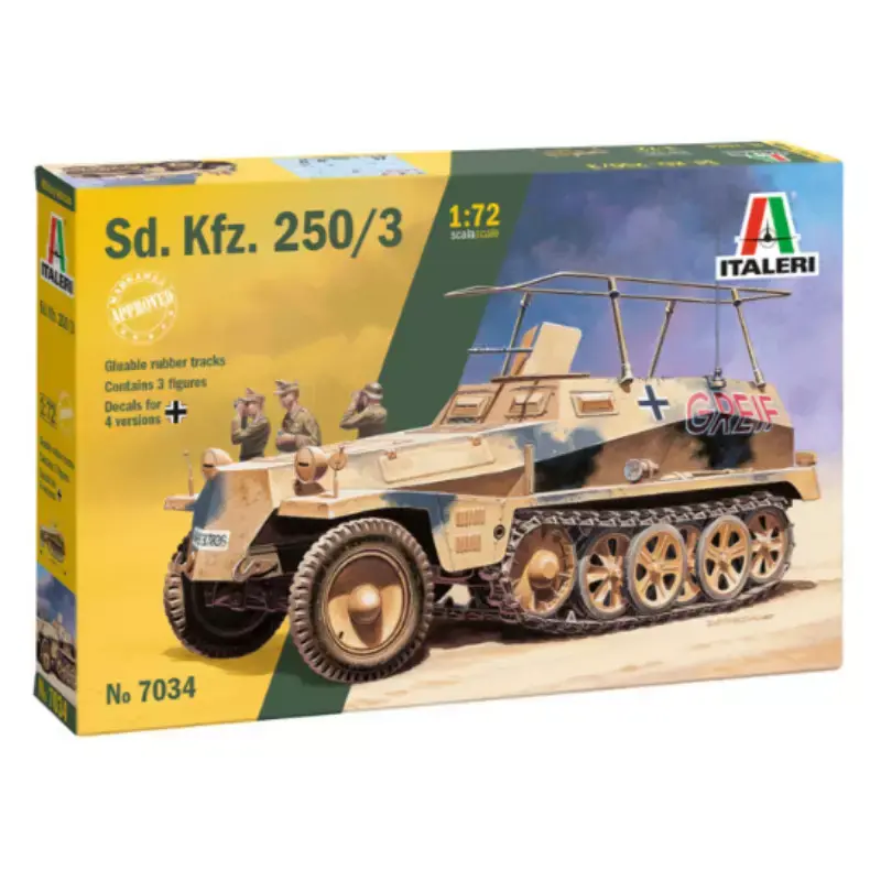 Authentique ITALERI 7034 Sd.Kfz.250/3 - 1/72