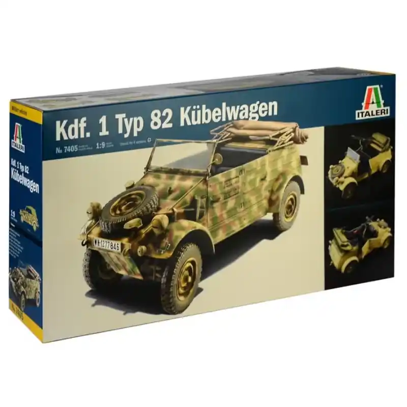 ITALERI 7405 Kübelwagen Kdf.1 Type 82 WWII - 1/9 Commander Maintenant