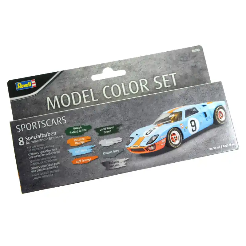 Acheter Direct REVELL 36202 Set 8x Peinture Acrylique Voiture De Sport