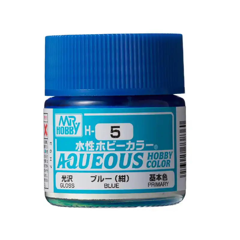 pot acrylique 10 ml H-005 Bleu Brillant Mr Hobby Gunze Aqueous Meilleur Choix
