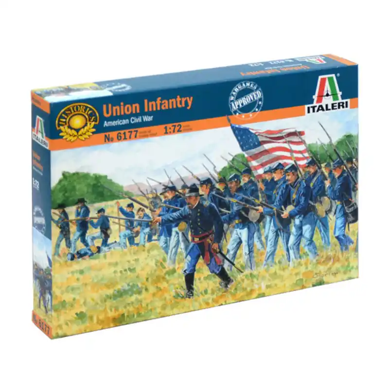 Prix Bas ITALERI 6177 Infanterie De L‘Union - 1/72