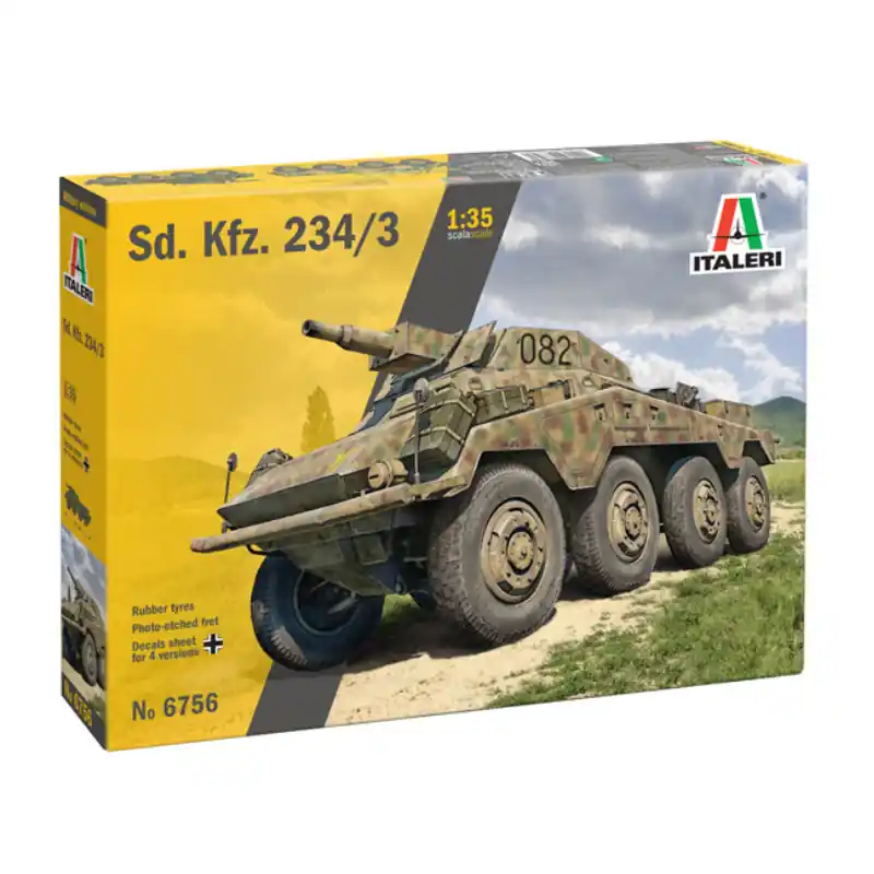 Satisfait Ou Remboursé ITALERI 6756 Sd. Kfz. 234/3 - 1/35