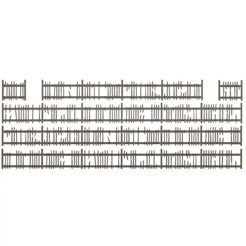 BUSCH 1011 Vieille Palissade 130 Cm - HO 1/87 Meilleur Choix